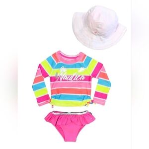 3pc Nautica Girls Swim set